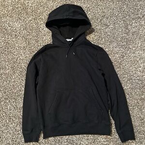 Weekday Black relaxed hoodie